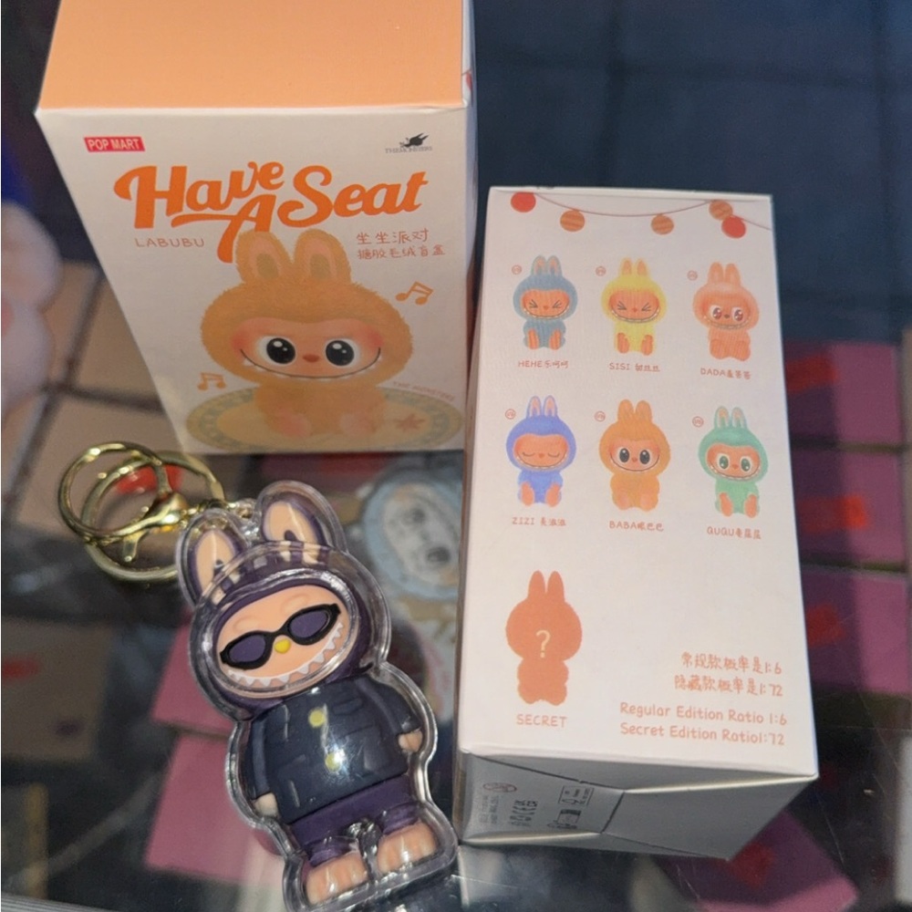 Labubu Keychain with Box
